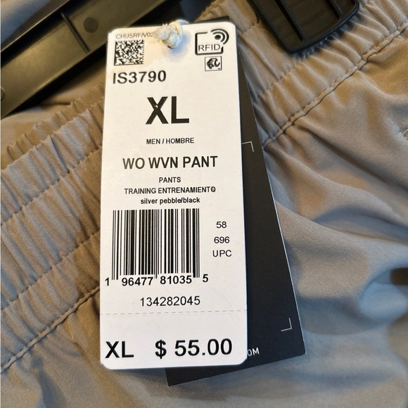 Adidas Men's Strength xl Woven Workout Pants NWT - Picture 6 of 7